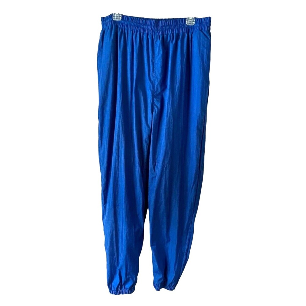 DeLong NWT Men's Track‎ Windbreaker Pants Mesh Lining Blue Size XL